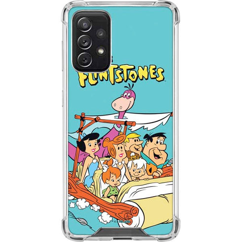 The Flinstones The Flintstones and Rubbles Galaxy A72 5G Clear Case